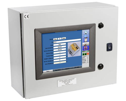 TT-TS12-E-PANEL-S1A-1 control panel with touch screen, TTSIM-1A module x 1