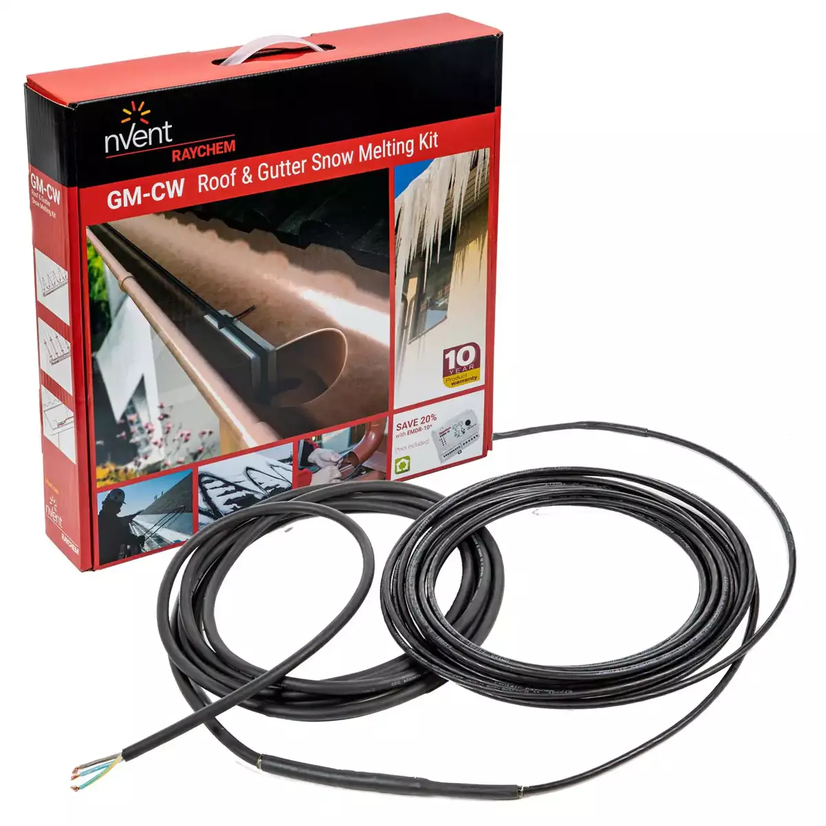 nVent RAYCHEM GM-2CW-90M gutter heating cable 2700 W